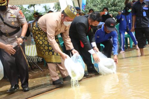 pertahankan-kearifan-lokal-gubernur-tebar-puluhan-ribu-benih-ikan-di-sungai-rawas