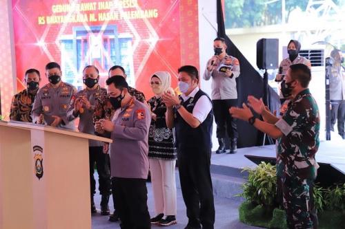 kapolriÂ puji-kegigihan-gubernur-herman-deru-wujudkan-berdirinya-gedung-utama-presisi-polda-sumsel
