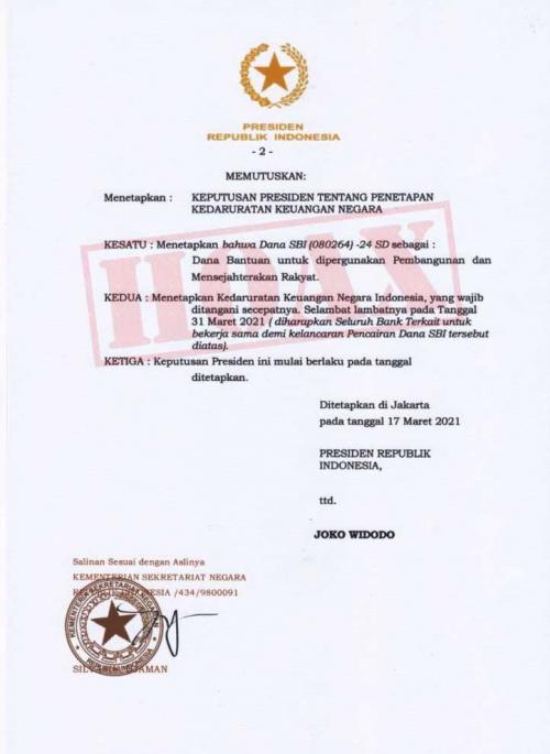 kemensetneg--berita-keppres-penetapan-kedaruratan-keuangan-negara-adalah-hoax