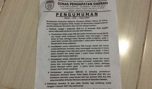 mati-pajak-kendaraan-pemprov-beri-keringanan-pembayaran