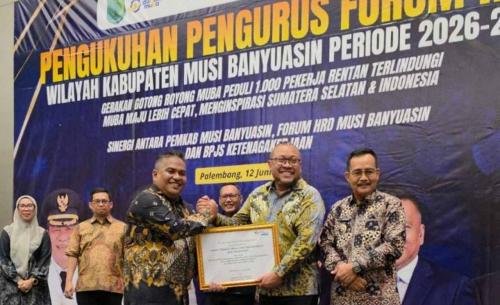 disnakertrans-muba-dinobatkan-pelopor-program-perlindungan-jaminan-sosial-ketenagakerjaan