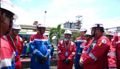 kementerian-esdm-tinjau-operasi-pertamina-di-sumsel-optimalisasi-produksi--keselamatan-kerja