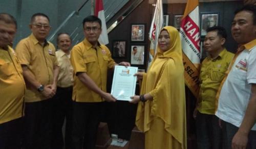 hanura-sumsel-versi-mularis-lantik-nurmala-dewi-sebagai-ketua-dpc-banyuasin